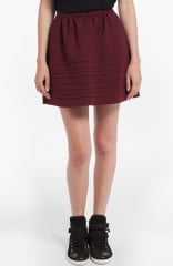 maje Dressage Piped Full Skirt at Nordstrom