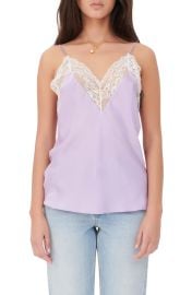 maje Lace Silk Camisole at Nordstrom