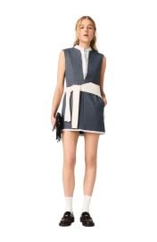 maje Layered-effect tailored dress at Nordstrom