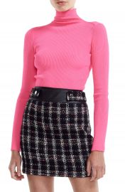 maje Malangou Ribbed Turtleneck Sweater   Nordstrom at Nordstrom