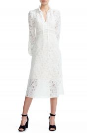 WornOnTV: Mei’s white paisley lace dress on Sunnyside | Poppy Liu ...