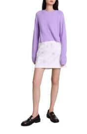 maje Short cashmere sweater at Nordstrom