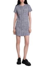 maje Tweed dress at Nordstrom