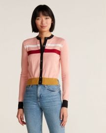 marni COLORBLOCK CARDIGAN SWEATER at Century 21