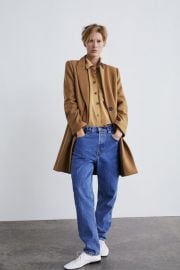 masculine coat at Zara