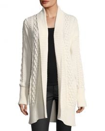 michael kors Cable-Knit Duster Cardigan at Last Call