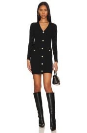 milly Braided Placket Cardigan Dress at Revolve