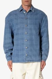 mnml Jacquard Denim Workwear Jacket at Nordstrom