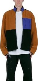 mnml Menx27s Color Block Zip Up Jacket at Mens Clothing store at Amazon