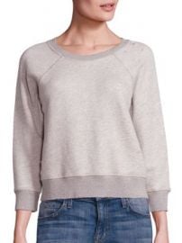 n Philanthropy - Gayla Distressed Sweatshirt at Saks Fifth Avenue