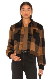 n philanthropy Renzo Plaid Shirt Jacket at Revolve