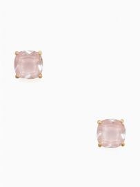 namel Mini Small Square Studs in Lilac at Kate Spade