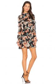 nicholas lola ruffle dress at Revolve