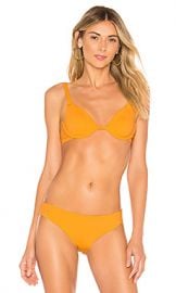 onia Anna Bikini Top in Sunflower from Revolve com at Revolve