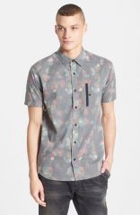 ourCaste and39Nickand39 Short Sleeve Print Shirt at Nordstrom