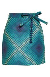 paco rabanne x Fondation Vasarely Ferde Mini Skirt at Nordstrom