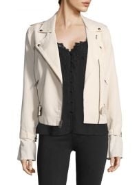 paige Rhoda Twill Moto Jacket at Saks Fifth Avenue