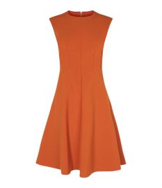 panelled a line dress at Karen Millen