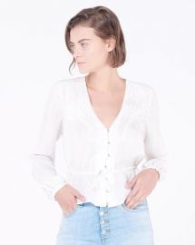 phoebe blouse at Veronica Beard