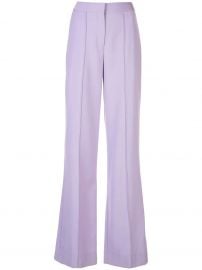 pintuck wide-leg trousers at Farfetch