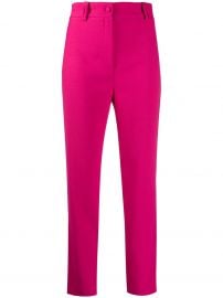 plain high waisted trousers at Farfetch