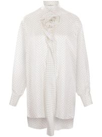 polka-dot print blouse at Farfetch