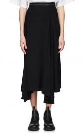 prada PLEATED GODET SKIRT at Barneys