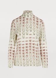 prada printed blouse at 24S