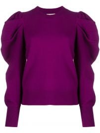 puff sleeve jumper at Farfetch