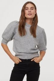 puff sleeve sweater at H&M