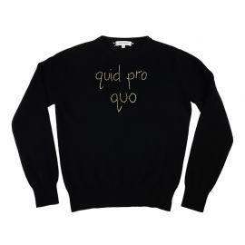 quid pro quo sweater by Lingua Franca at Lingua Franca