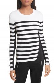 rag   bone Cecilee Stripe Merino Wool Blend Pullover at Nordstrom