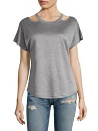 rag   bone JEAN - Cutout Crewneck Tee at Saks Fifth Avenue