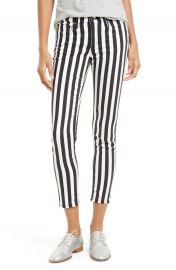 rag   bone JEAN Capri Skinny Jeans  Benton Stripe at Nordstrom