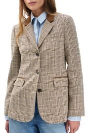 rag & bone Evia Plaid Wool Blend Blazer at Nordstrom
