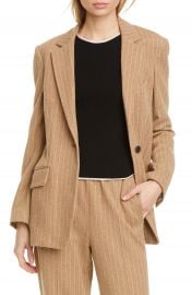 rag  amp  bone Ames Pinstripe Cotton Blazer   Nordstrom at Nordstrom