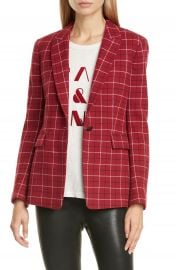 rag  amp  bone Hazel Check Wool Blend Blazer   Nordstrom at Nordstrom