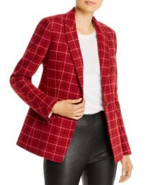 rag  amp  bone Hazel Wool-Blend Checkered Blazer Women - Bloomingdale s at Bloomingdales