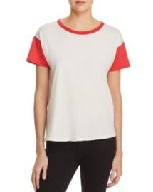 rag  amp  bone JEAN Cotton Ringer Tee at Bloomingdales