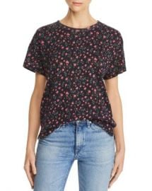rag  amp  bone JEAN Floral Vintage Crewneck Tee Women - Bloomingdale s at Bloomingdales