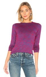 rag  amp  bone JEAN Slim Long Sleeve in Red  amp  Blue Multi from Revolve com at Revolve