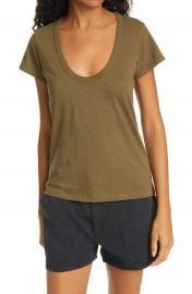 rag  amp  bone The Slub U-Neck T-Shirt   Nordstrom at Nordstrom