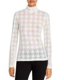 rag  amp  bone Valencia Houndstooth Turtleneck  Women - Bloomingdale s at Bloomingdales