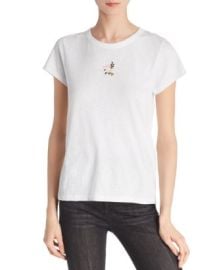 rag amp bone Floral Embroidered Tee Bloomingdale39s at Bloomingdales