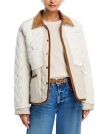 rag amp bone Ivy Mixed Media Jacket - Exclusive Bloomingdale39s at Bloomingdales