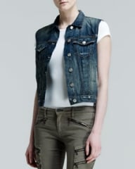 rag and boneJEAN Burney Mender Denim Vest at Neiman Marcus