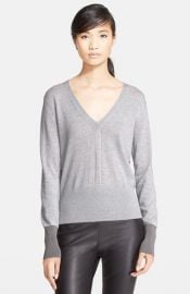 rag andamp bone and39Jessicaand39 Merino Wool V-Neck Sweater at Nordstrom