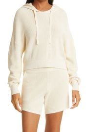 rag bone Archetype Demi Organic Cotton Sweater Knit Hoodie at Nordstrom