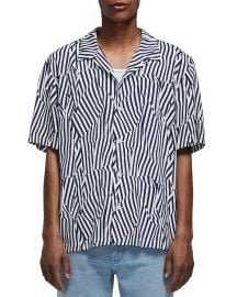 rag bone Avery Relaxed Fit Print Shirt Bloomingdales at Bloomingdales