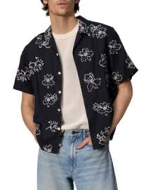 rag bone Avery Resort Embroidered Shirt Bloomingdales at Bloomingdales